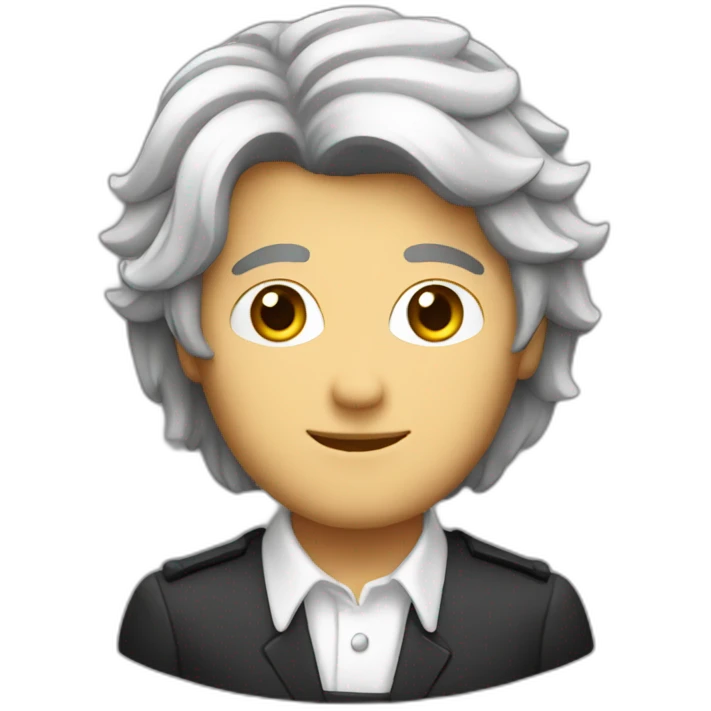 Christian Clavier sign v emoji
