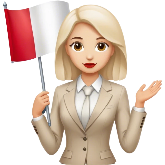 nationalist nationalist nationalist patriot patriot polish woman formal poland flag emoji