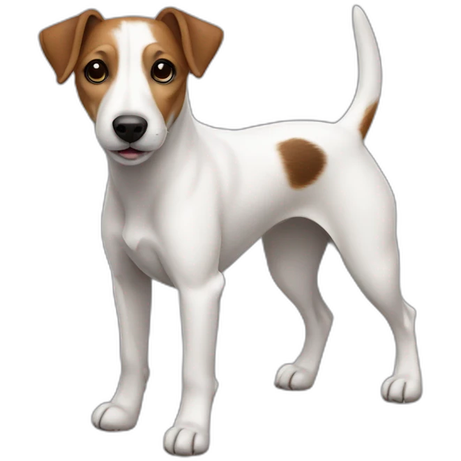 dog Jack Russell Terrier full body emoji
