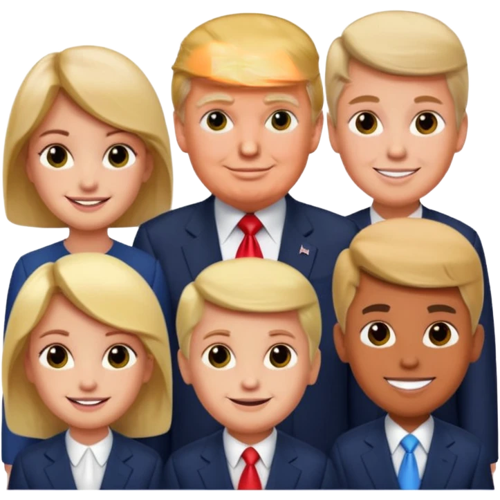 donald trump siblings emoji