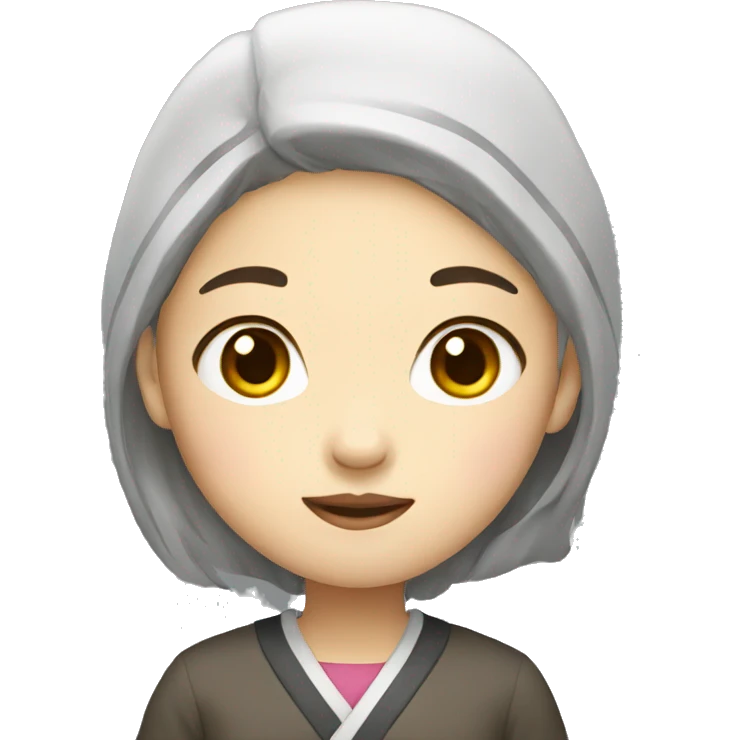 Korean girl emoji