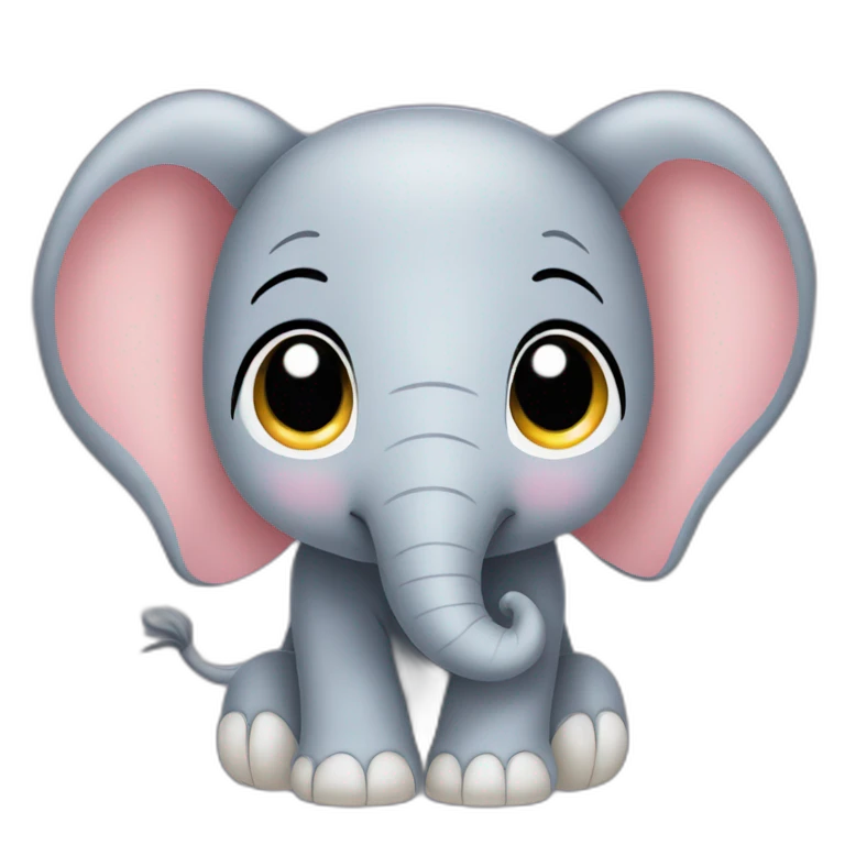 cutie the elephant emoji