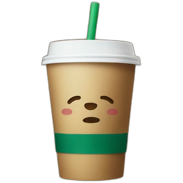 starbucks cup emoji