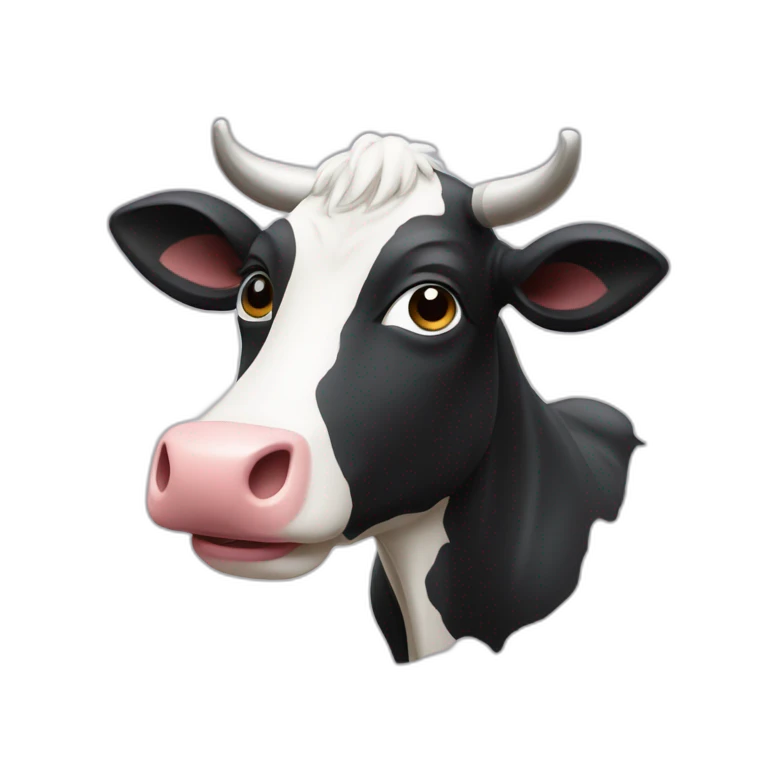 Vache qui dit oui emoji