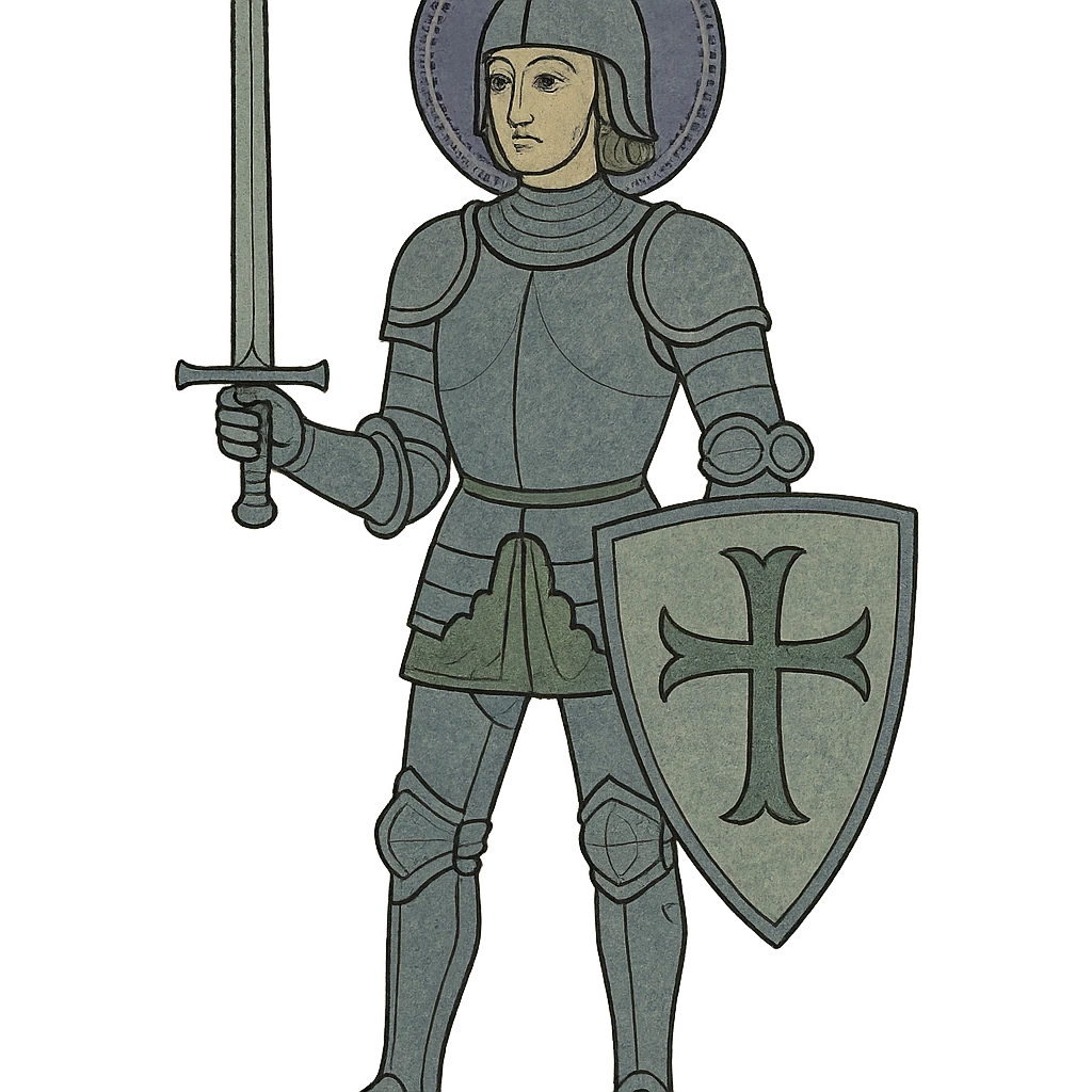 knite in a armor emoji