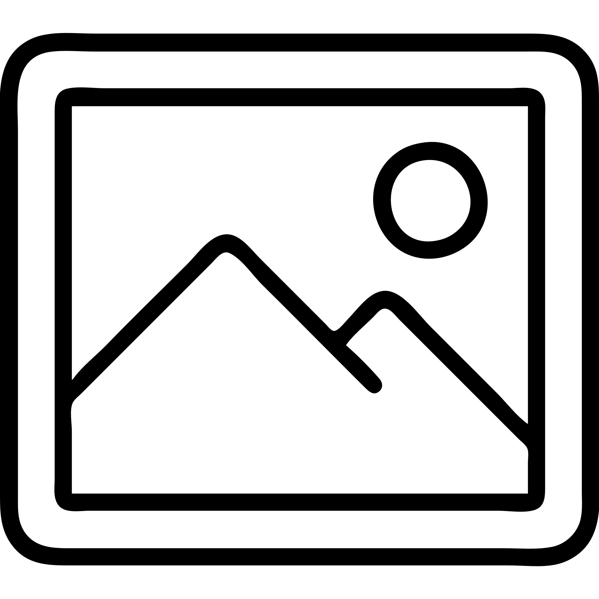 outlined photo gallery icon emoji