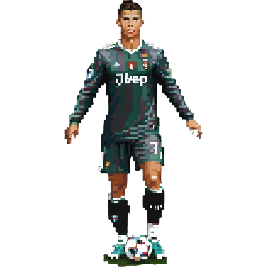 Cristiano Ronaldo, famous soccer player emoji