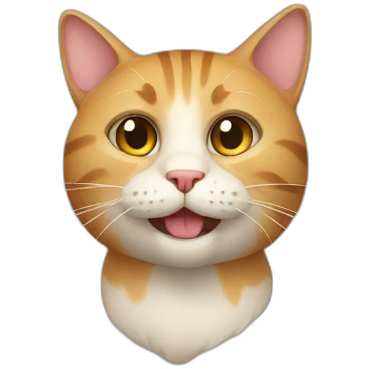 Guy cat emoji