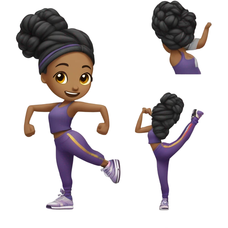 Bailarina de hip hop  emoji