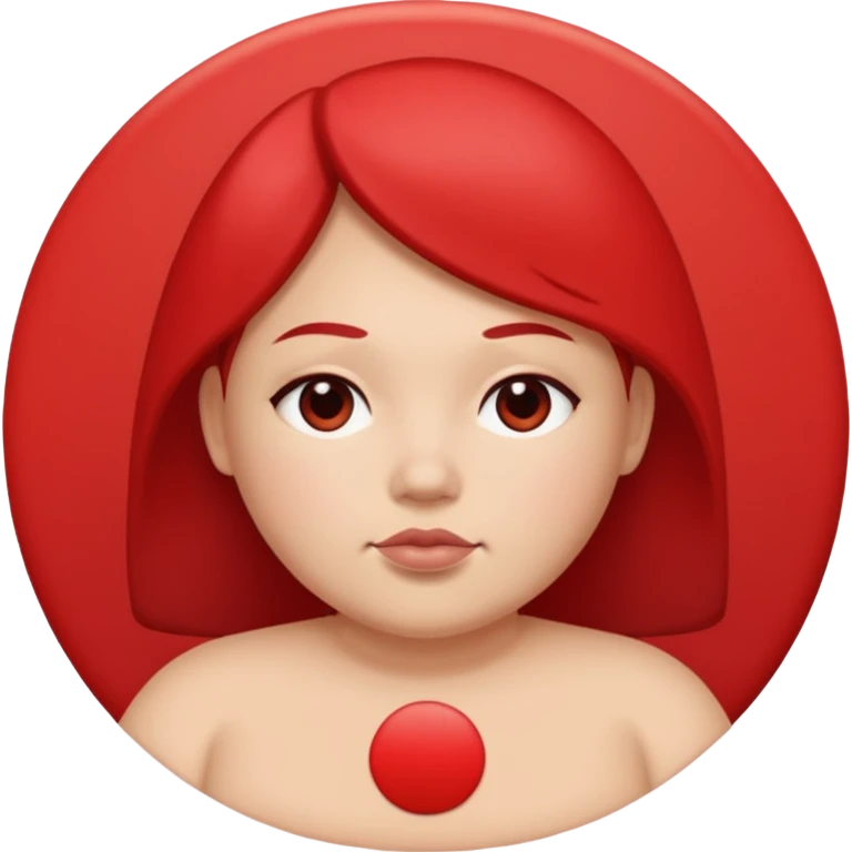 Persona gorda con el simbolo de prohibido  emoji