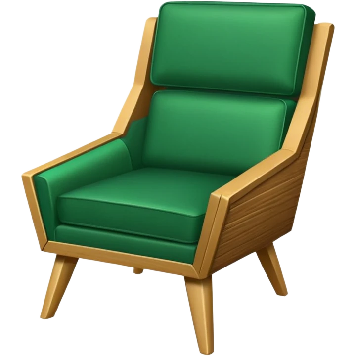 green arrow chair emoji