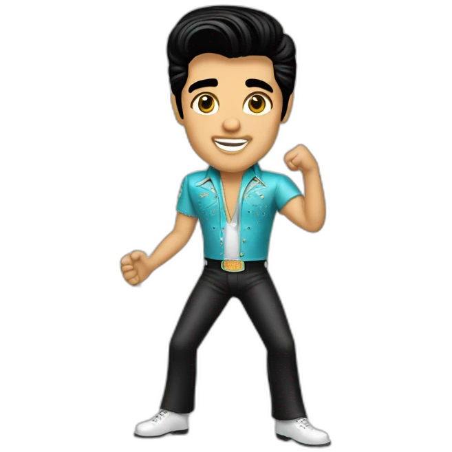 Elvis Presley emoji
