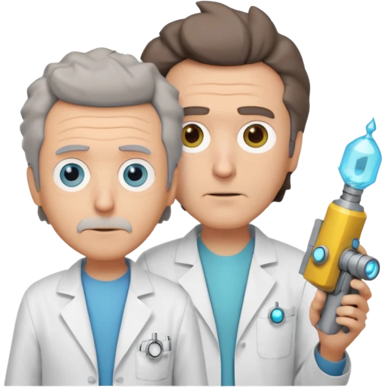 Rick y morty emoji