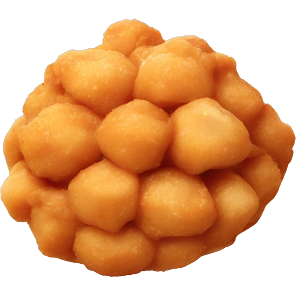 Boneless chicken bites emoji