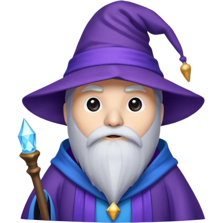 Penguin Wizard emoji