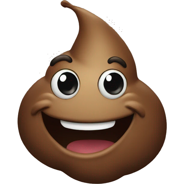 Happy poop emoji