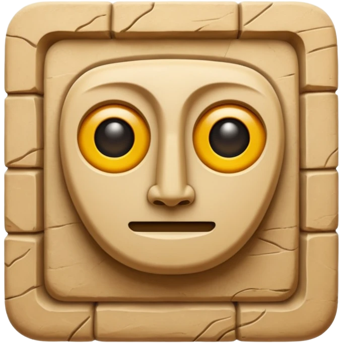 Hieroglyph saying hello emoji