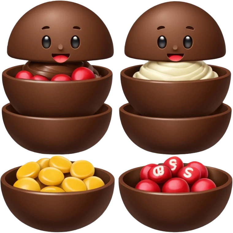 chocolate bowls emoji