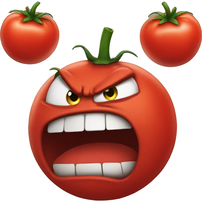 Angry tomato  emoji