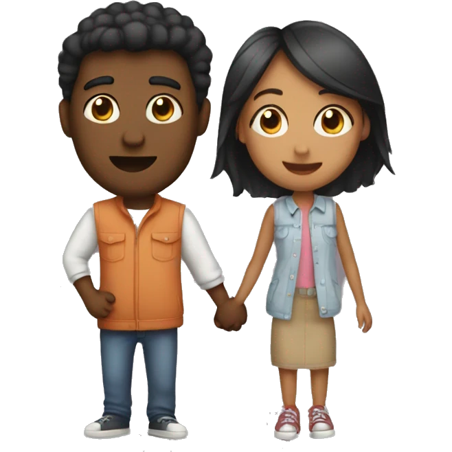 boyfriend and girlfriend in love  emoji