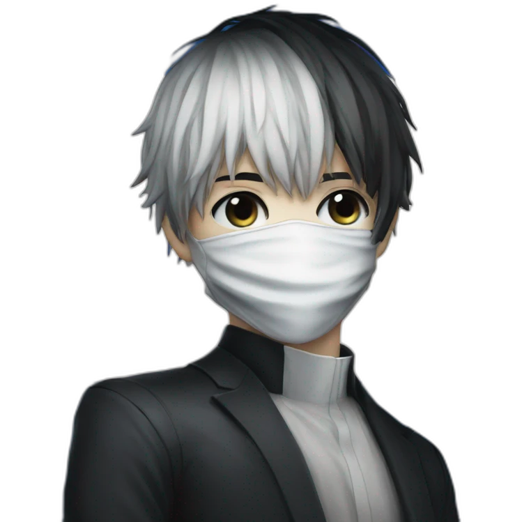 Kaneki steps on the Israeli flag emoji