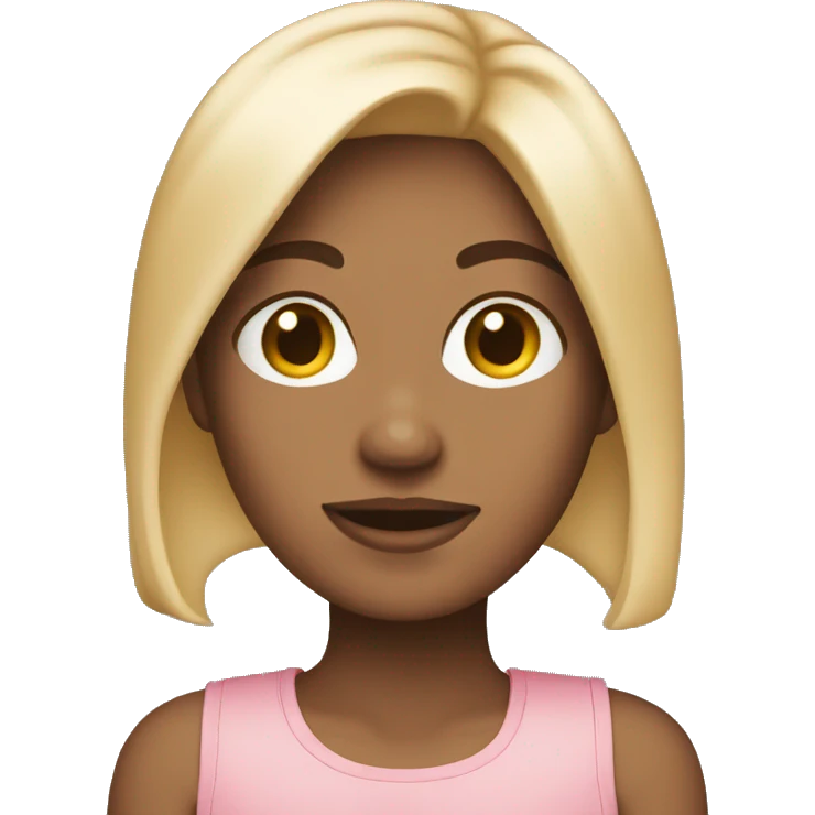 Light pink tote bag emoji