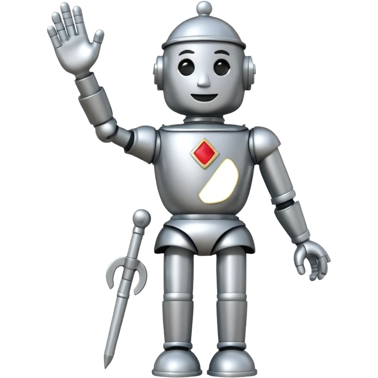 Tin Man toy emoji