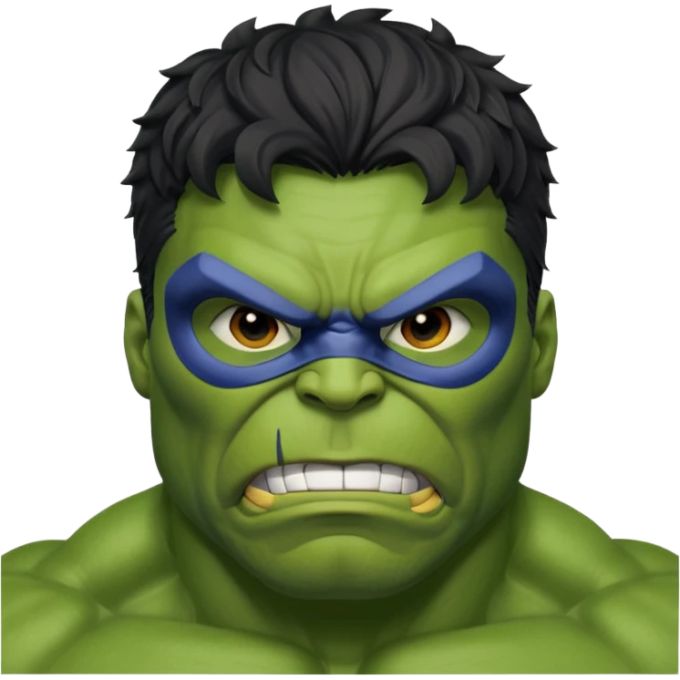 hulk  mascarado emoji