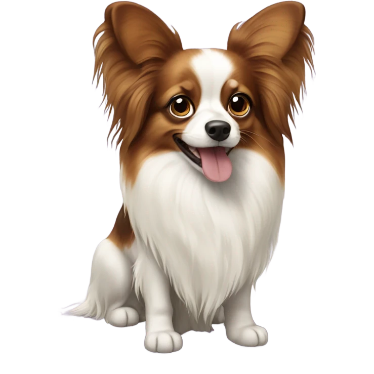 Papillon dog  emoji