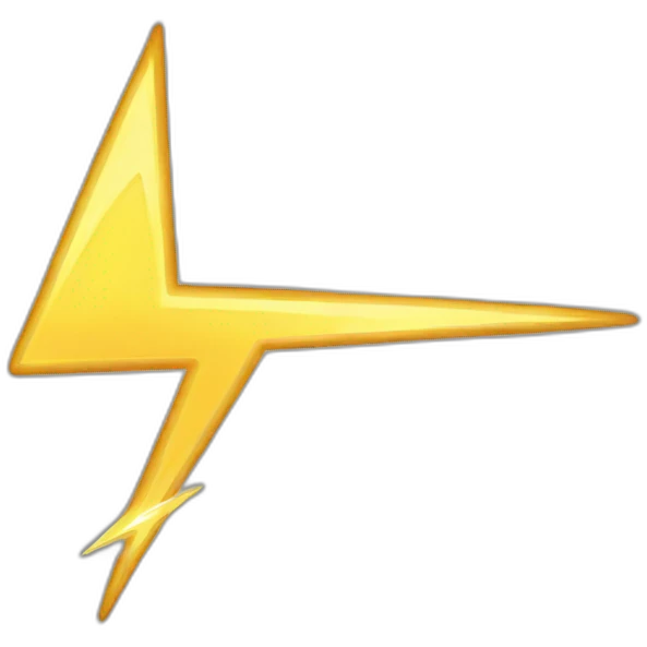 Lightning bolt emoji