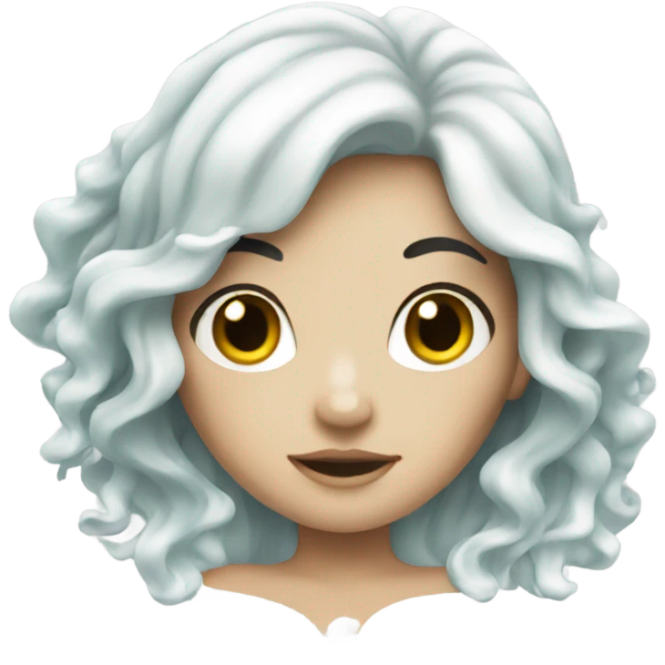 white mermaid emoji