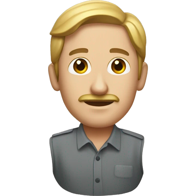 Señor con ceja levantada  emoji