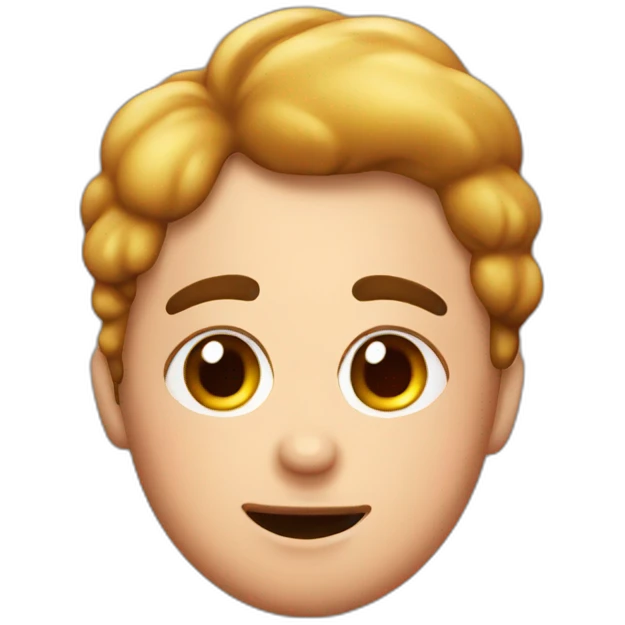 poop blush emoji