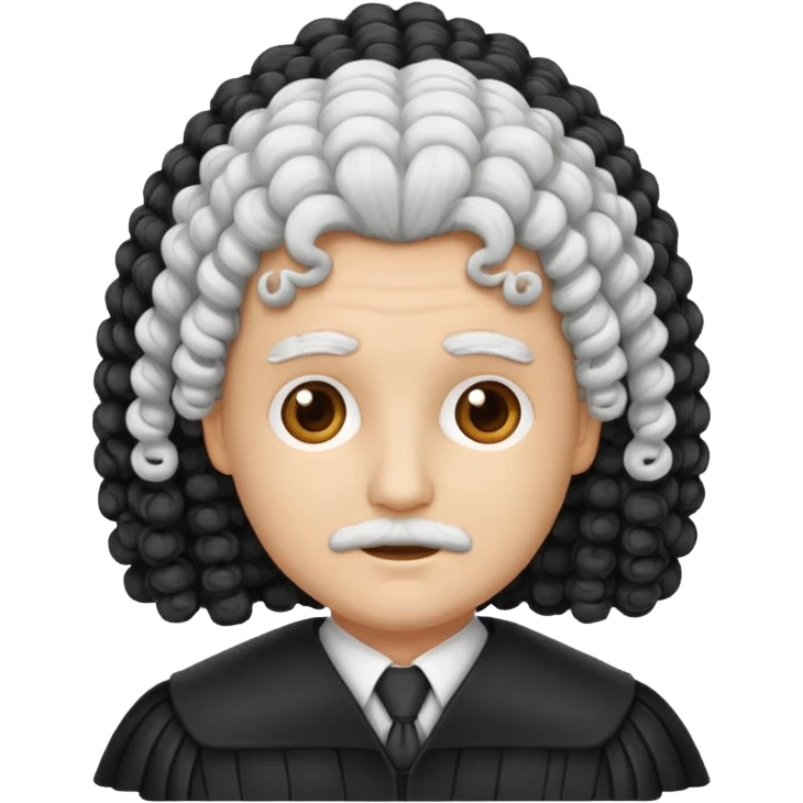 Courtroom Items, only a Judge’s Wig 

 emoji
