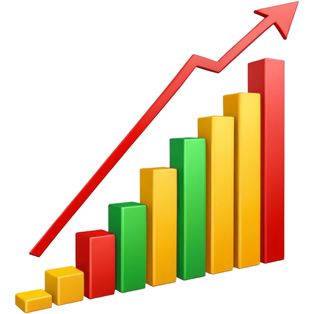 Graph growth emoji