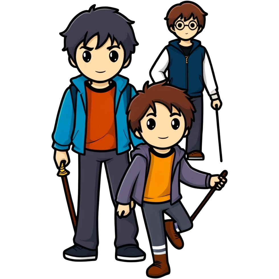 Percy Jackson x Harry Potter emoji