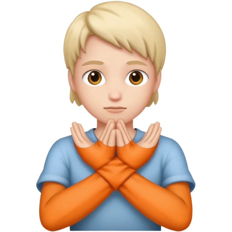 Związane ręce  emoji