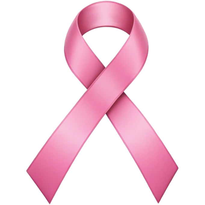 Pink ribbon emoji
