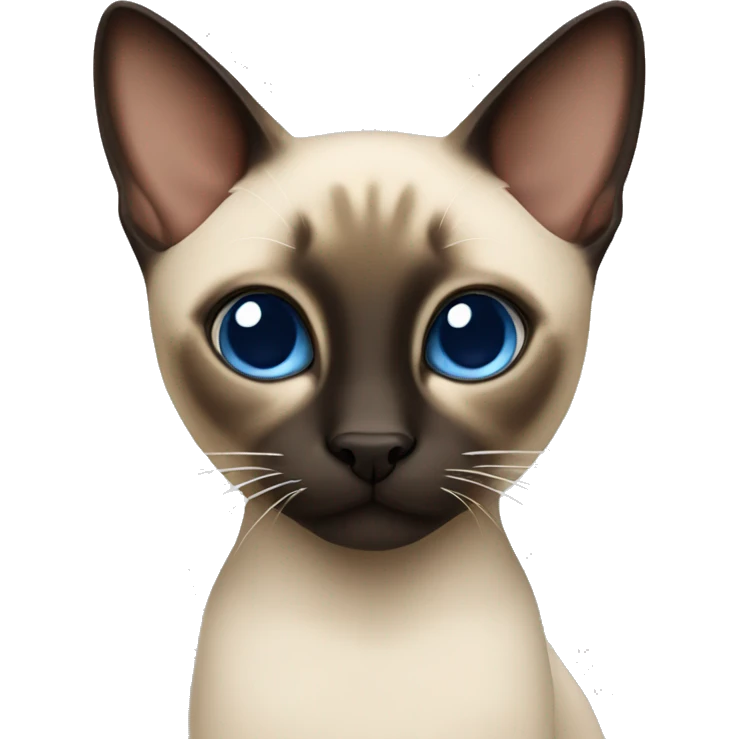 Siamese cat emoji