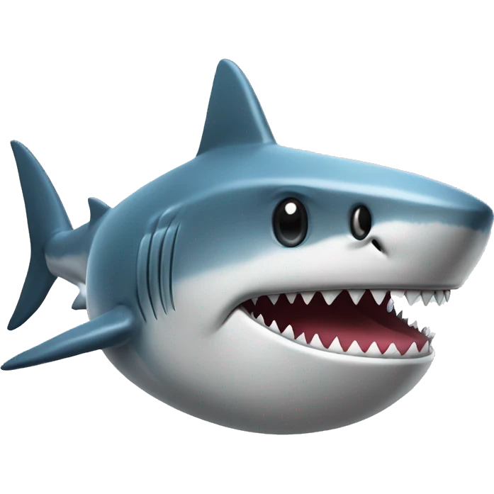 shark with tophat emoji
