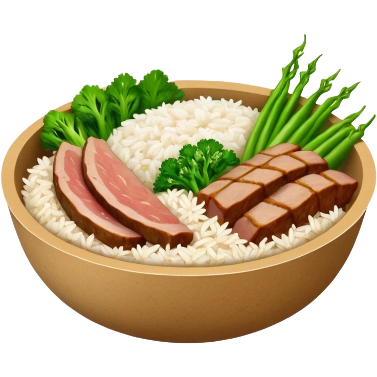 Retangular bowl made of kraft paper, 
The lunch box should be the most similar to this real one..
https://i.postimg.cc/FKcHz1tk/Screenshot-2025-11-11-alle-16-06-29.png

Can get more images of the bowl https://www.instagram.com/chefaporterbr/
Put inside food, like rice, green vegetables and meat. emoji