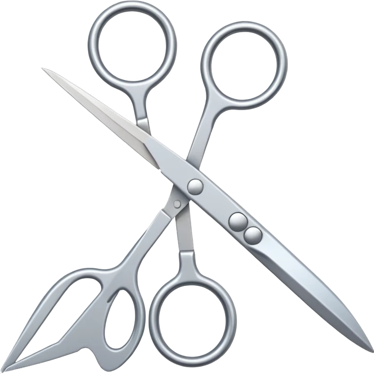 White scissors emoji