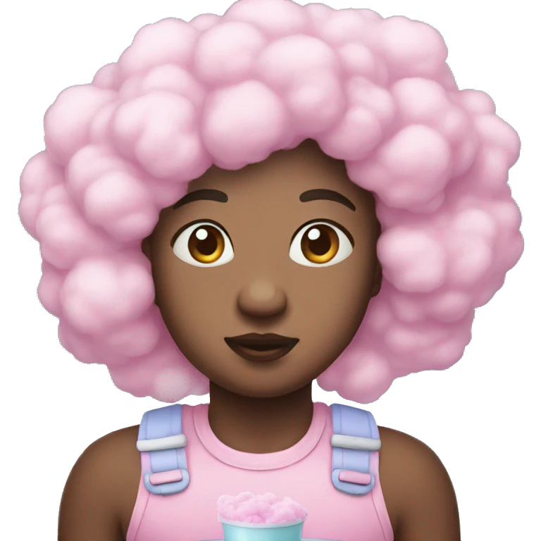 Cotton candy emoji
