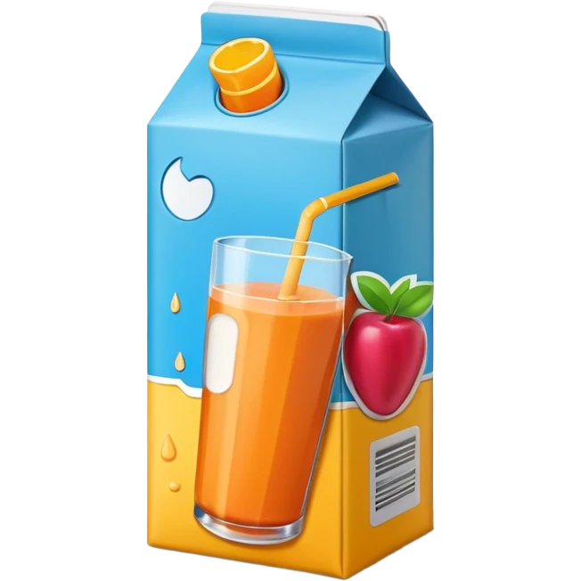 juice tetrapack emoji