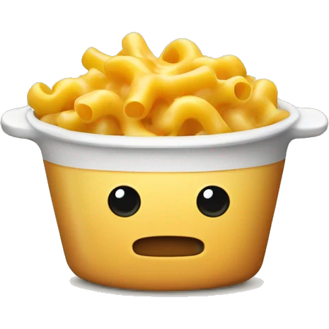 Macaroni and cheese  emoji