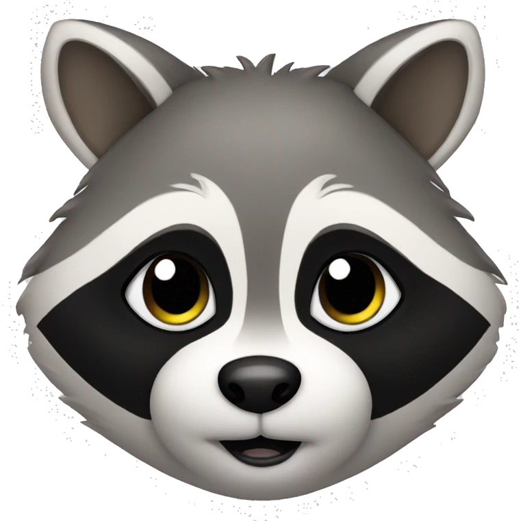 cute racoon emoji