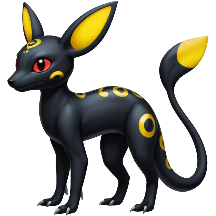 Salandit-Umbreon-Fakémon-hybrid-creature (full body)  emoji