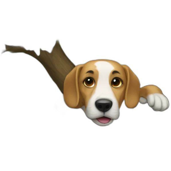 dog tree emoji