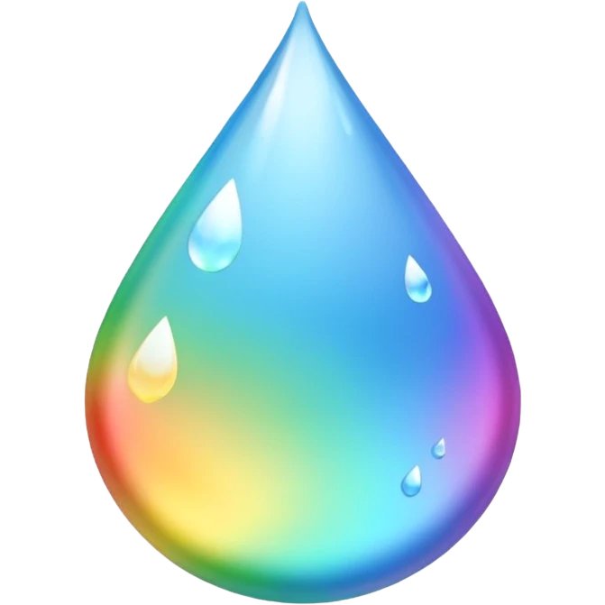 rainbow water emoji
