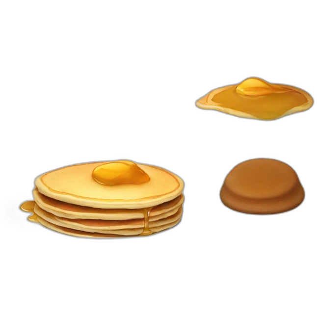 Pancake understand horse racing emoji